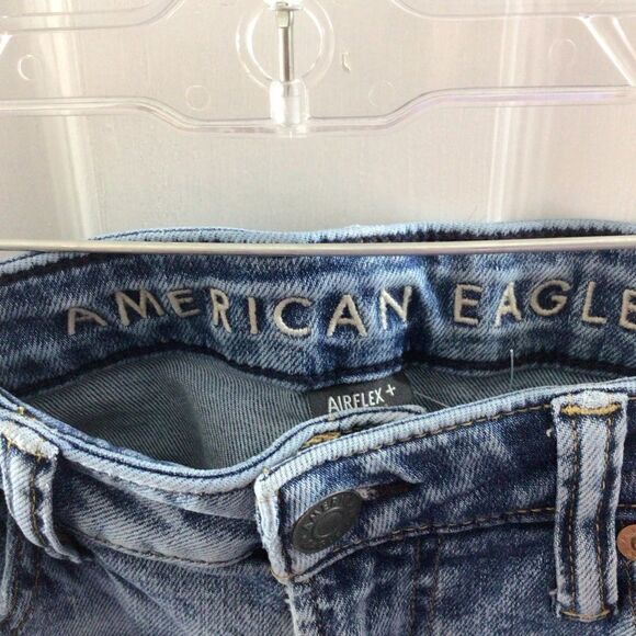 Mens American Eagle AirFlex Athletic Fit Distressed Jeans 30/34 - Picture 2 of 7